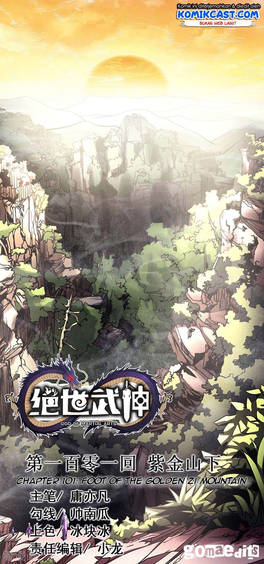 Manhua God of Martial Arts Chapter 101.2 gambar 2