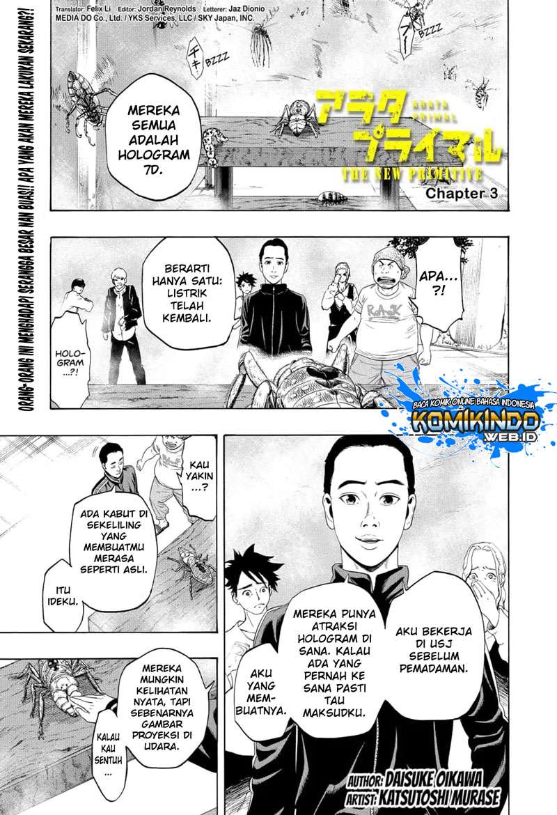 Manga Arata Primal: The New Primitive Chapter 03 gambar 2