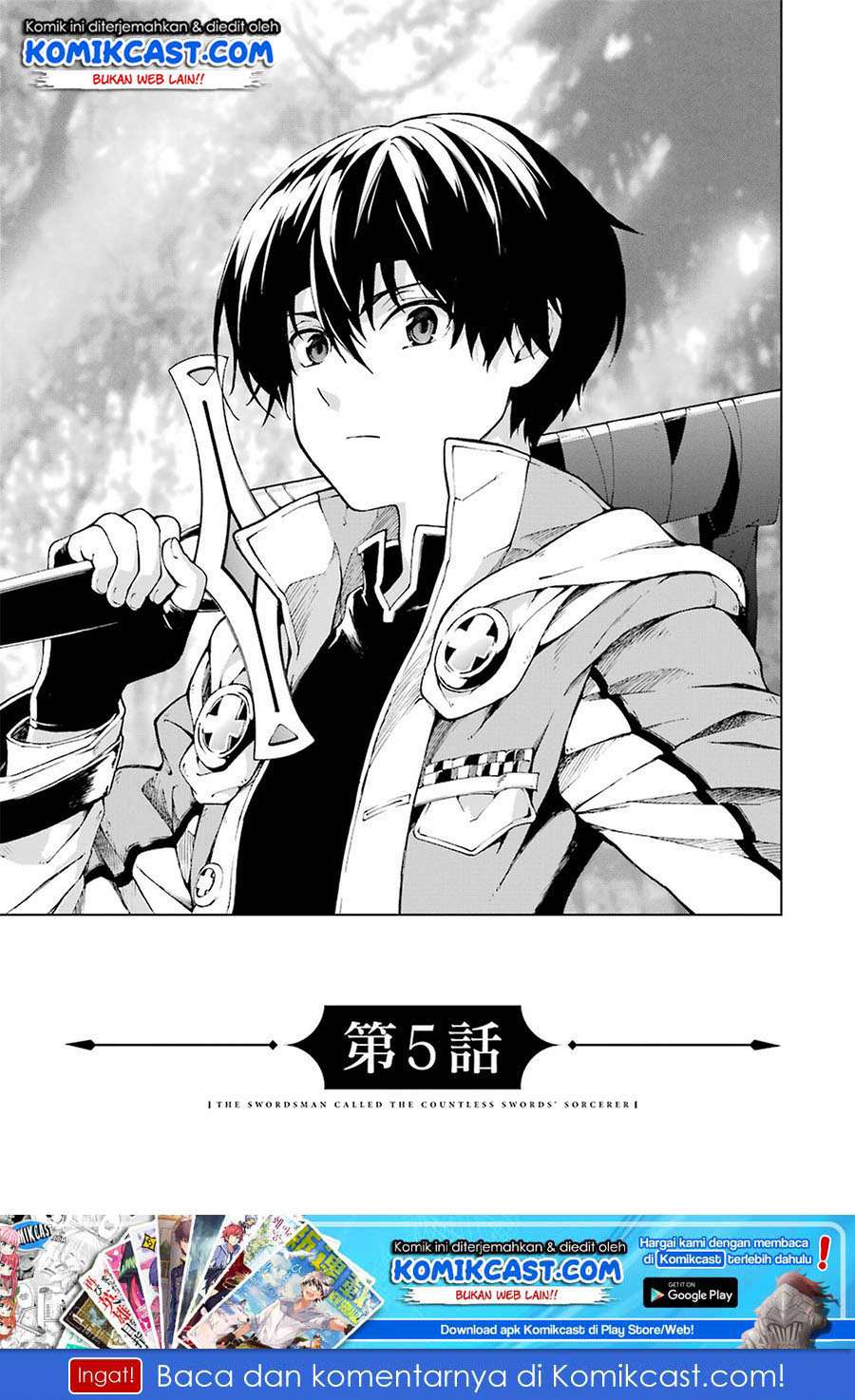 Manga The Swordsman Called the Countless Swords Sorcerer Chapter 5 gambar 2