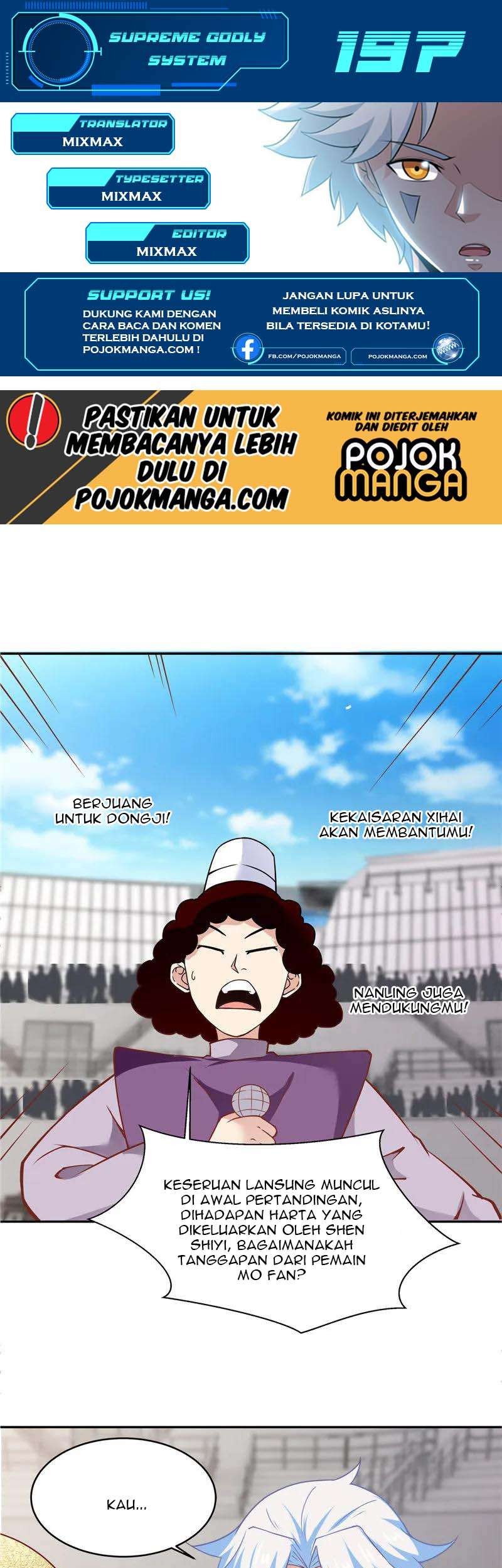 Komik Supreme Godly System Chapter 197 gambar 1