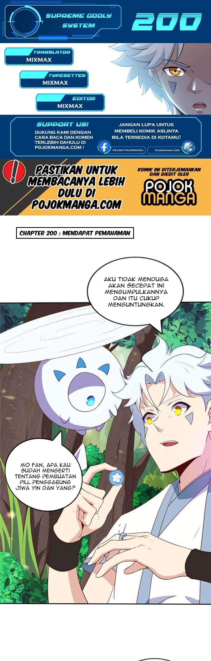 Komik Supreme Godly System Chapter 200 gambar 1
