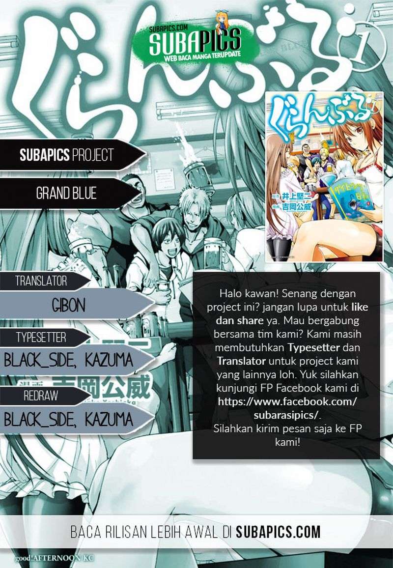 Komik Grand Blue Chapter 22 gambar 1
