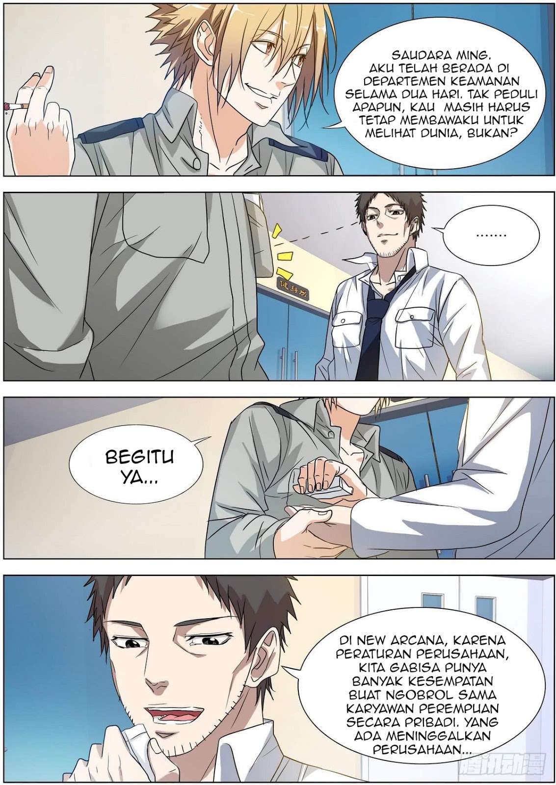 Komik Bodyguard of the Goddess Chapter 06 gambar 1