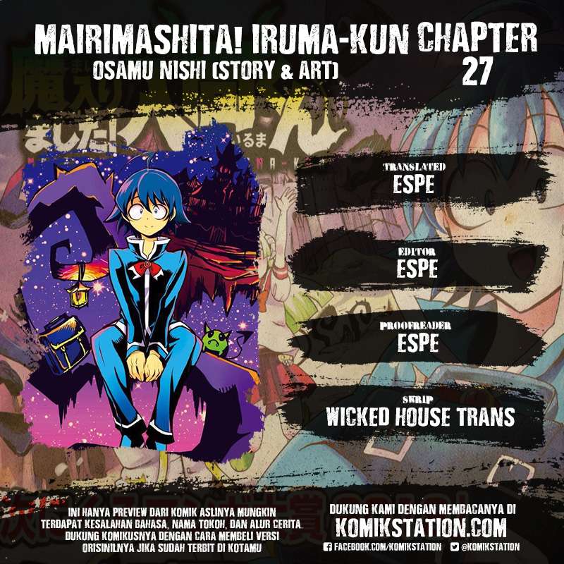 Komik Mairimashita! Iruma-kun Chapter 27 gambar 1
