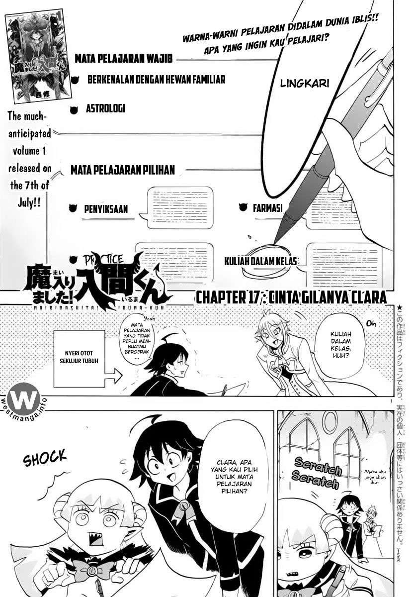 Komik Mairimashita! Iruma-kun Chapter 17 gambar 1