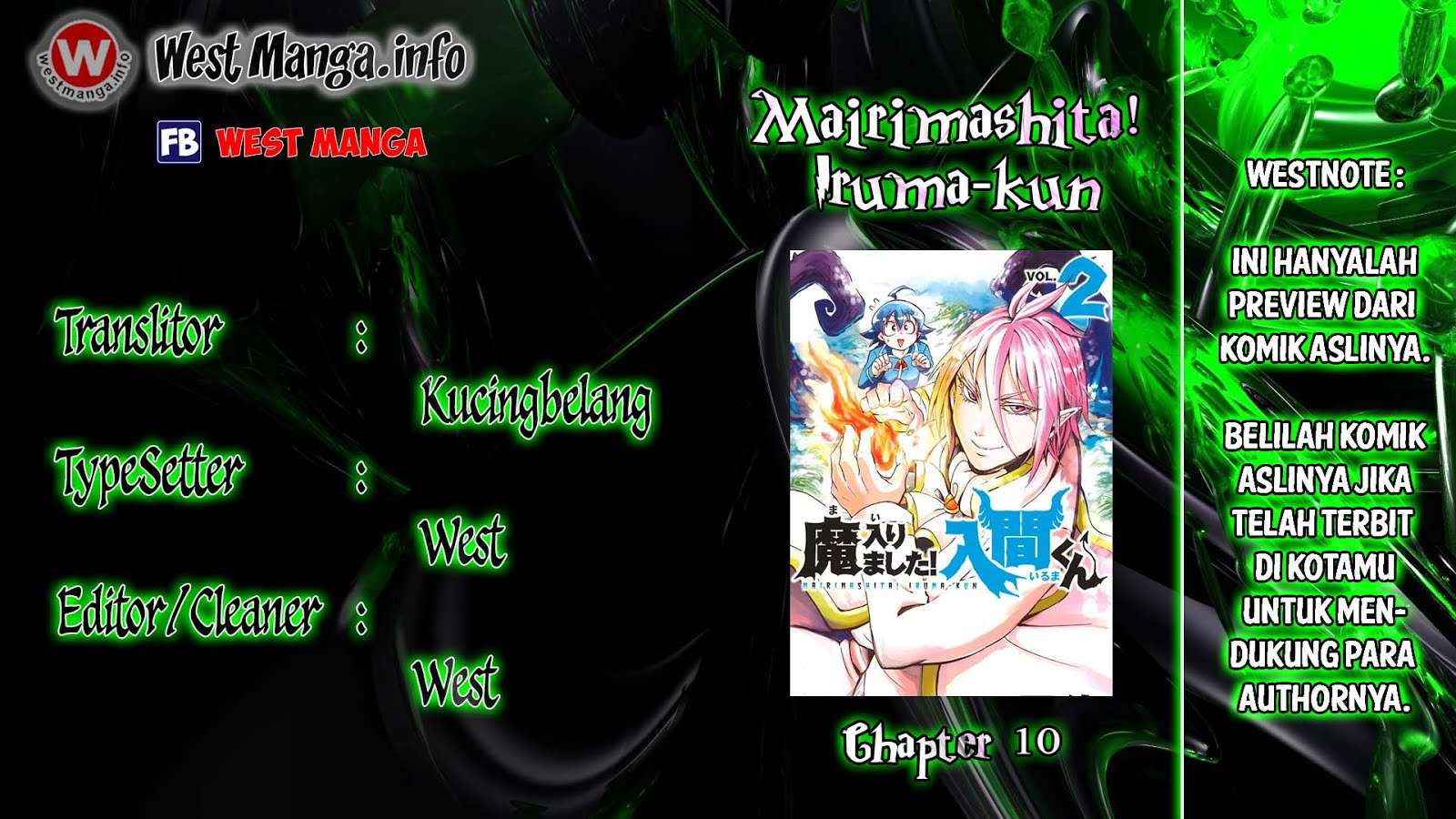 Komik Mairimashita! Iruma-kun Chapter 10 gambar 1