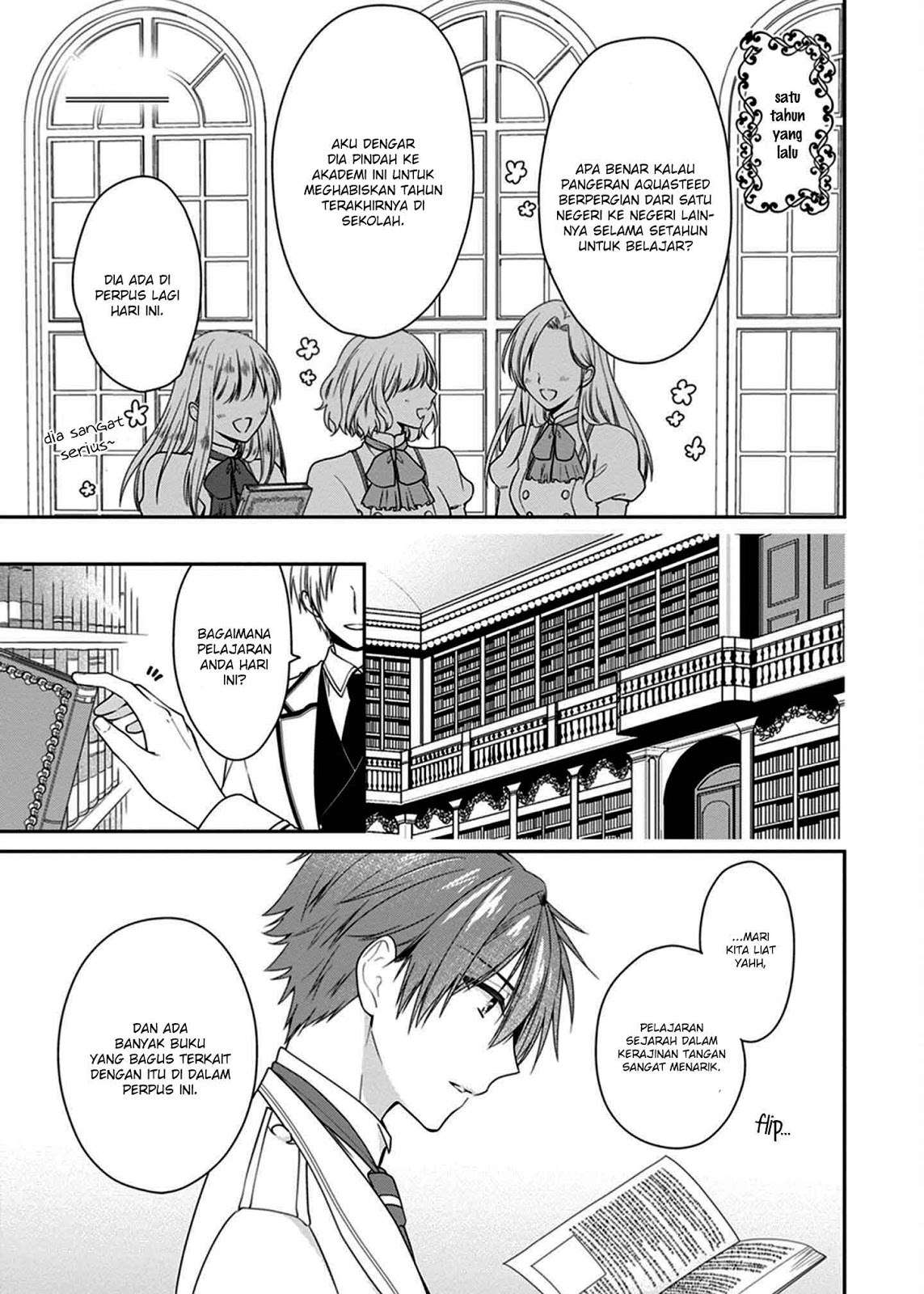 Manga Akuyaku Reijou wa Ringoku no Outaishi ni Dekiai sareru Chapter 07 gambar 2