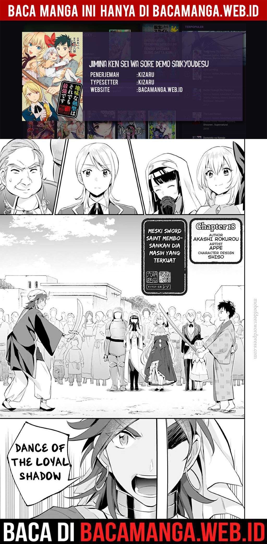 Komik Jimina Ken Sei Wa Sore Demo Saikyoudesu Chapter 18 gambar 1