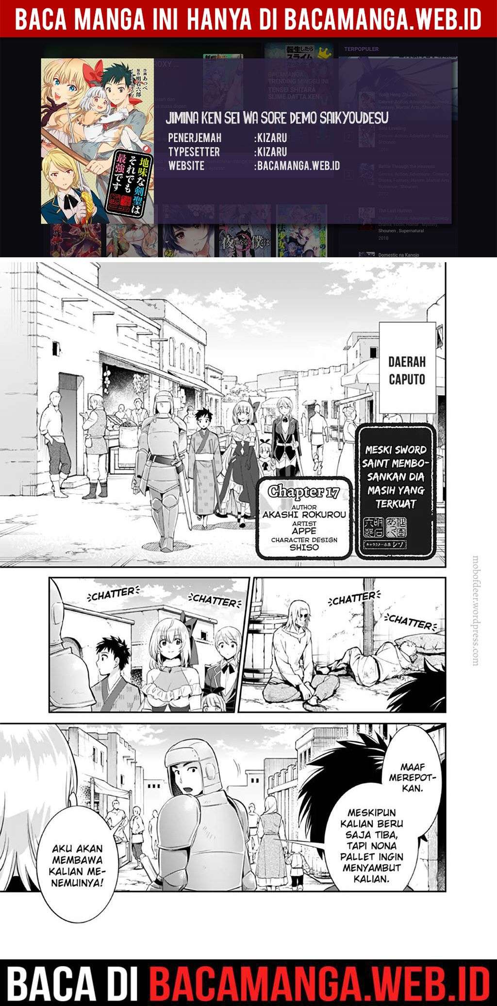 Komik Jimina Ken Sei Wa Sore Demo Saikyoudesu Chapter 17 gambar 1