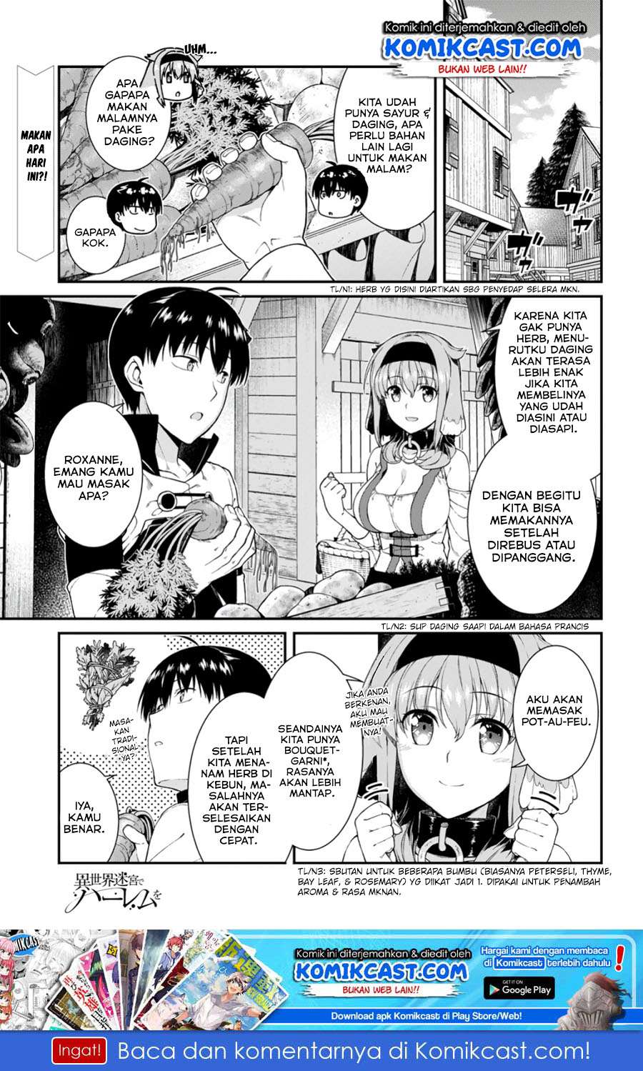 Manga Isekai Meikyuu de Harem wo Chapter 27 gambar 2