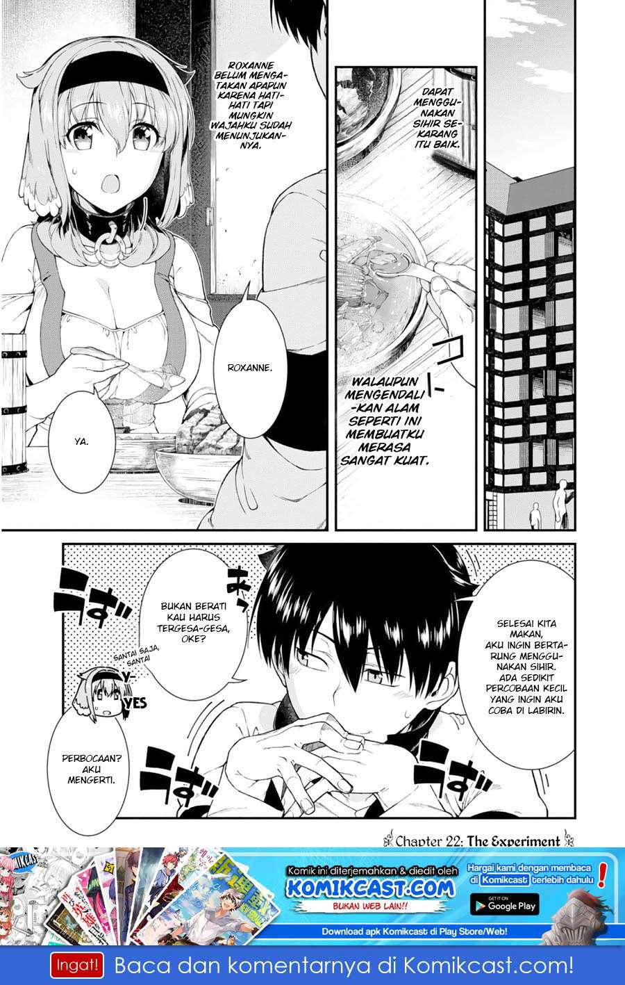 Manga Isekai Meikyuu de Harem wo Chapter 22 gambar 2