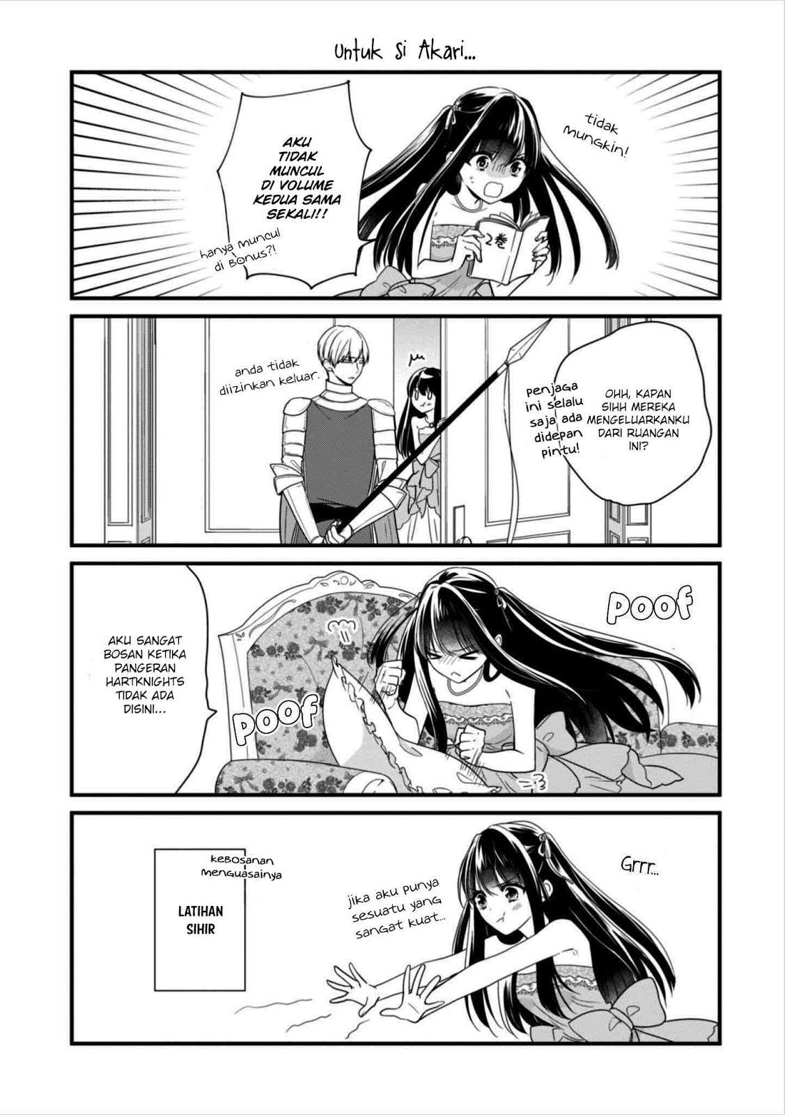 Akuyaku Reijou wa Ringoku no Outaishi ni Dekiai sareru Chapter 8.5 - Halaman 19