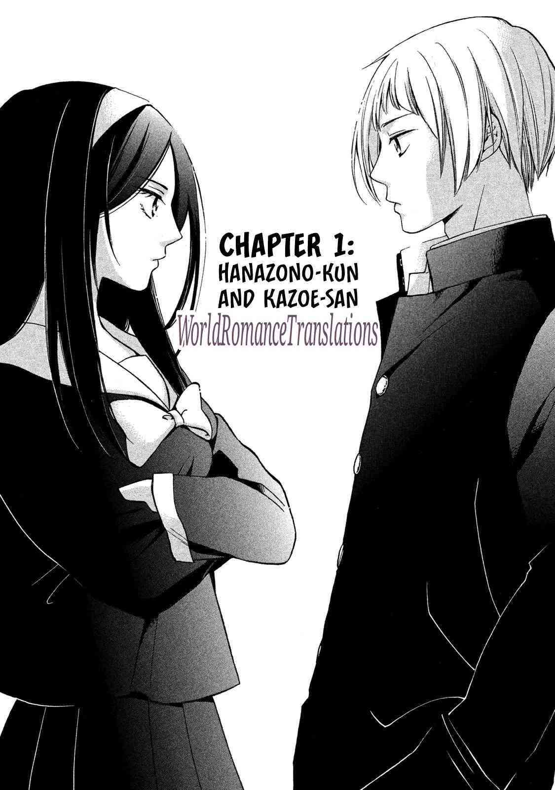 Manga Hanazono and Kazoe’s Bizzare After School Rendezvous Chapter 1 gambar 2