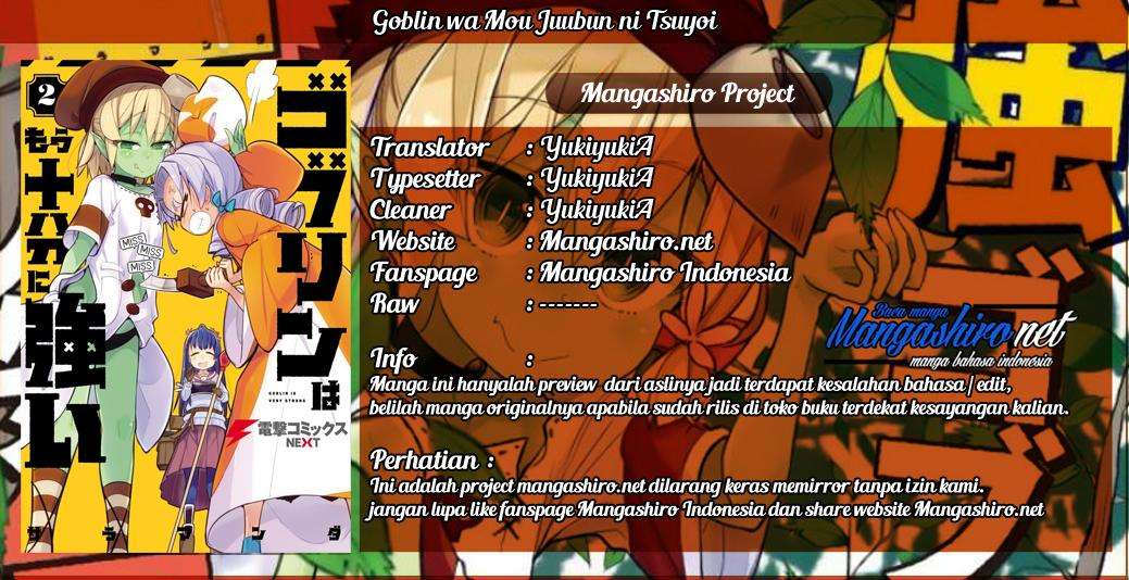 Komik Goblin wa Mou Juubun ni Tsuyoi Chapter 7 gambar 1