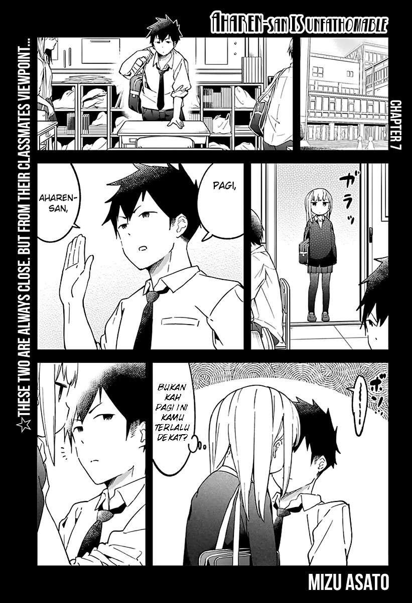 Komik Aharen-san wa Hakarenai Chapter 07 gambar 1
