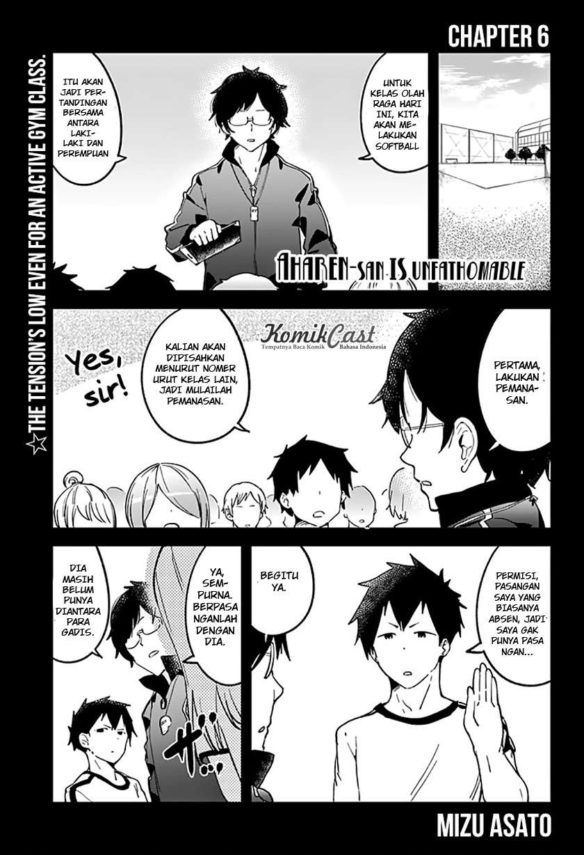 Komik Aharen-san wa Hakarenai Chapter 06 gambar 1