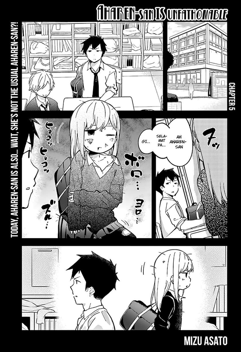Komik Aharen-san wa Hakarenai Chapter 05 gambar 1