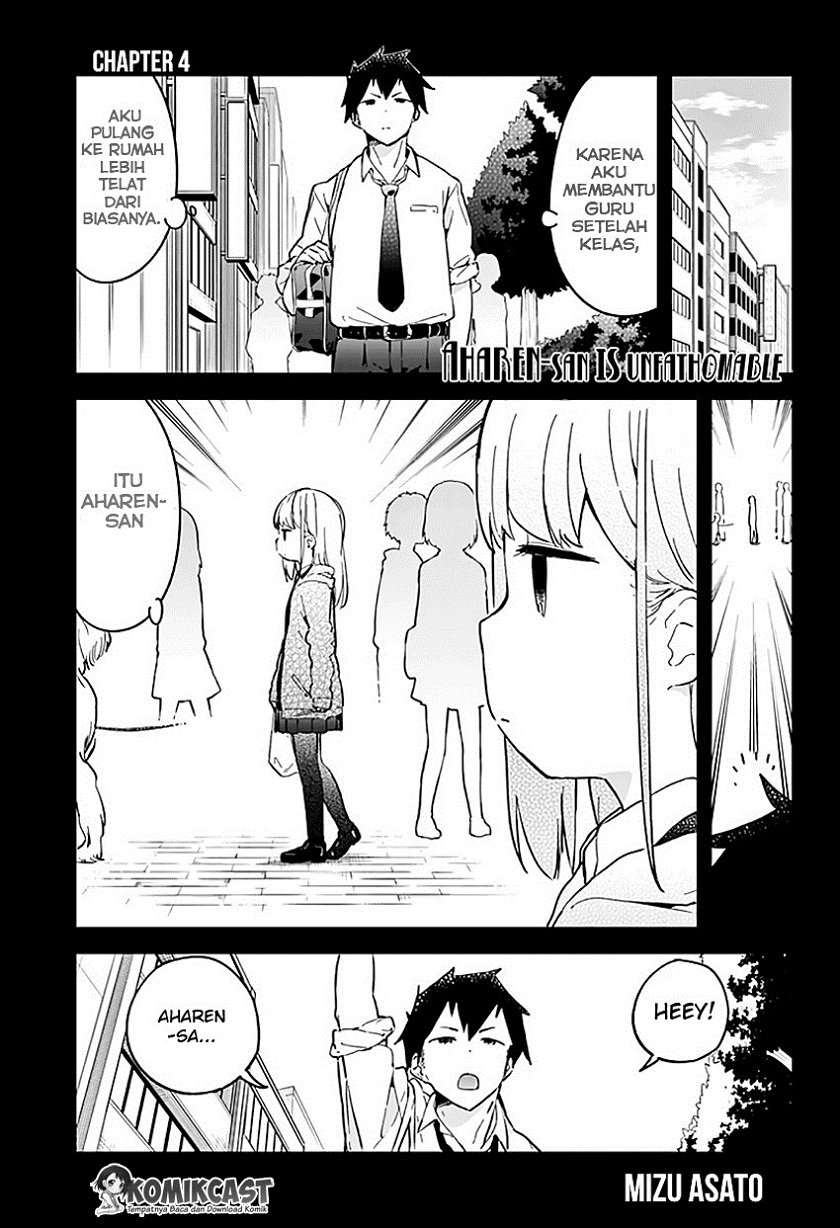 Komik Aharen-san wa Hakarenai Chapter 04 gambar 1