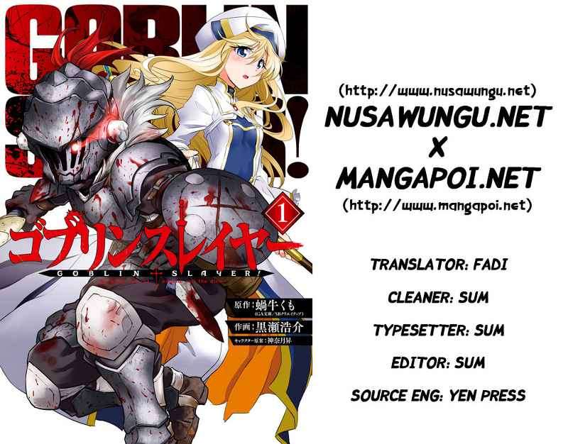 Komik Goblin Slayer Chapter 7 gambar 1