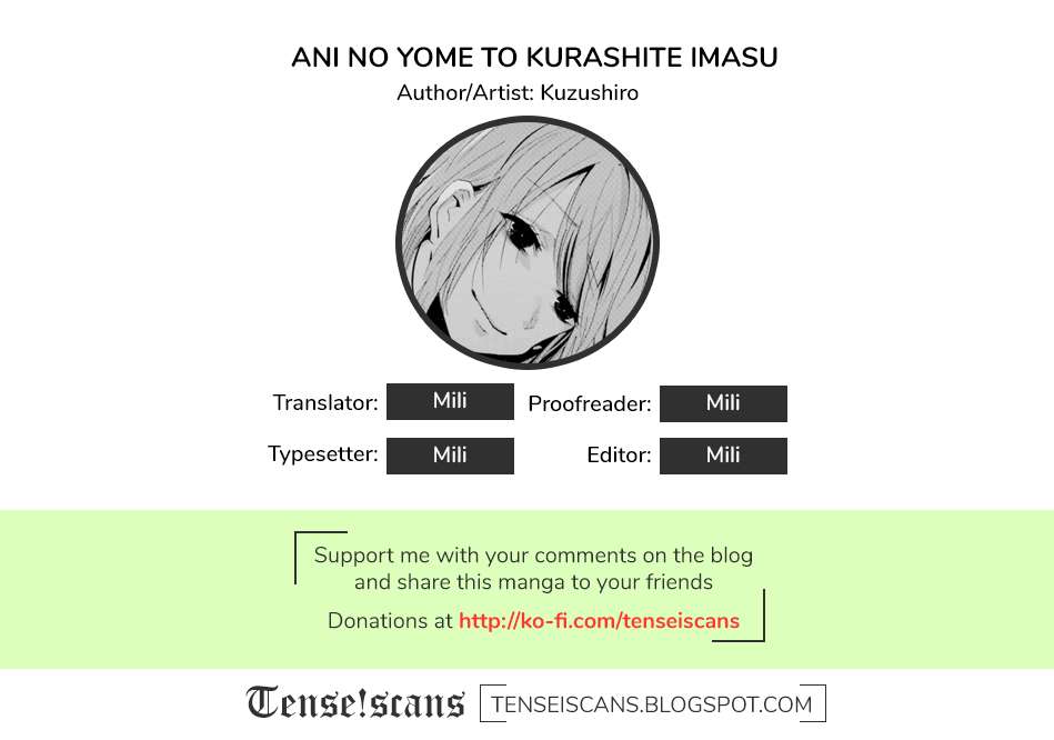 Komik Ani no Yome to Kurashite Imasu Chapter 10 gambar 1
