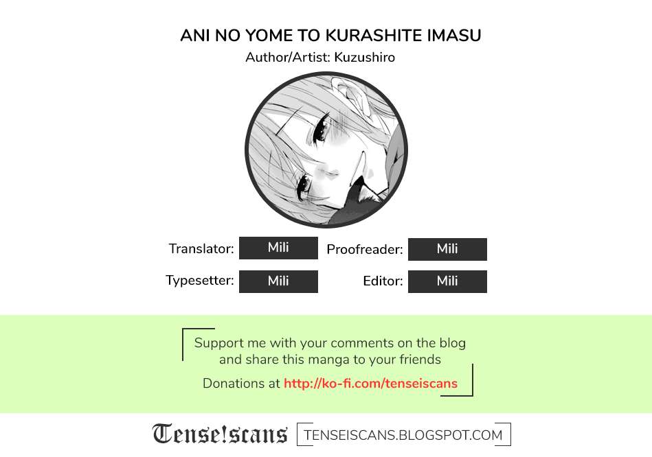 Komik Ani no Yome to Kurashite Imasu Chapter 09 gambar 1