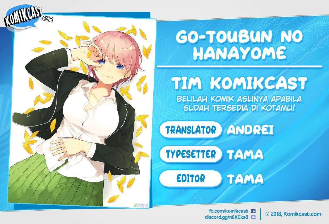 Komik Go-toubun no Hanayome Chapter 58 gambar 1