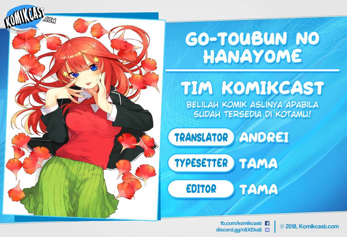 Komik Go-toubun no Hanayome Chapter 57 gambar 1