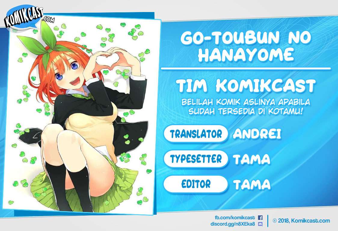Komik Go-toubun no Hanayome Chapter 56 gambar 1