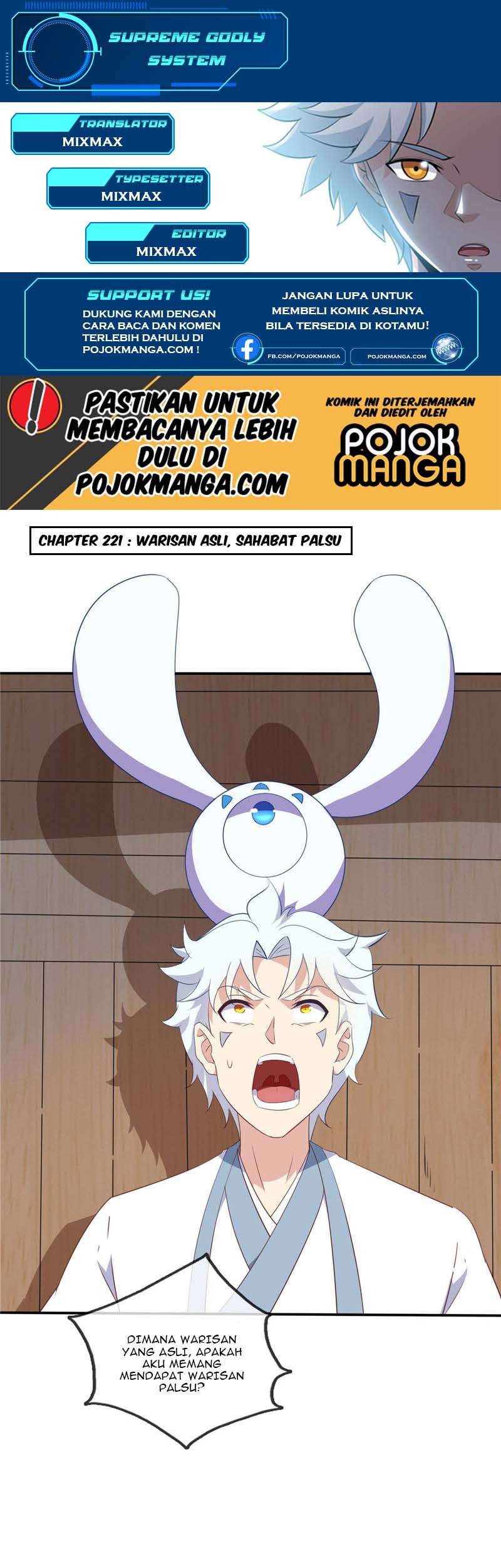 Komik Supreme Godly System Chapter 221 gambar 1