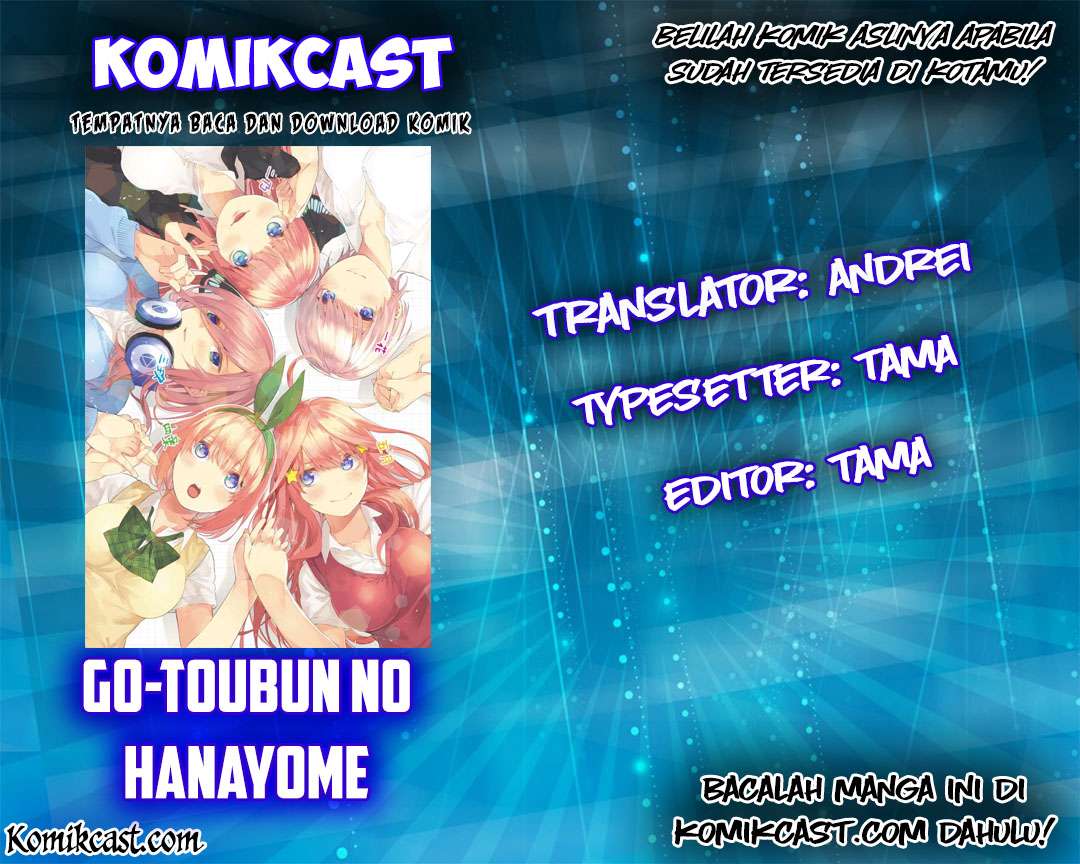 Komik Go-toubun no Hanayome Chapter 50 gambar 1