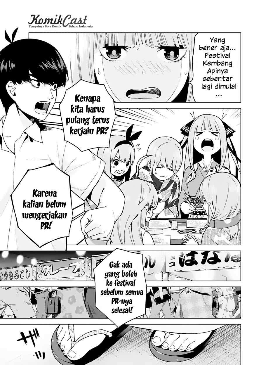Komik Go-toubun no Hanayome Chapter 8 gambar 1