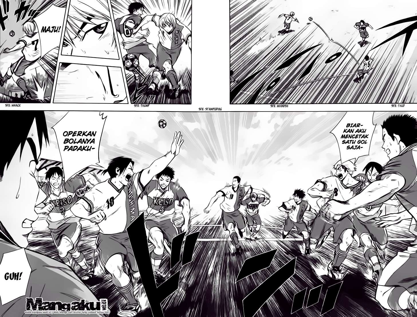 Area no Kishi Chapter 48 - Halaman 13
