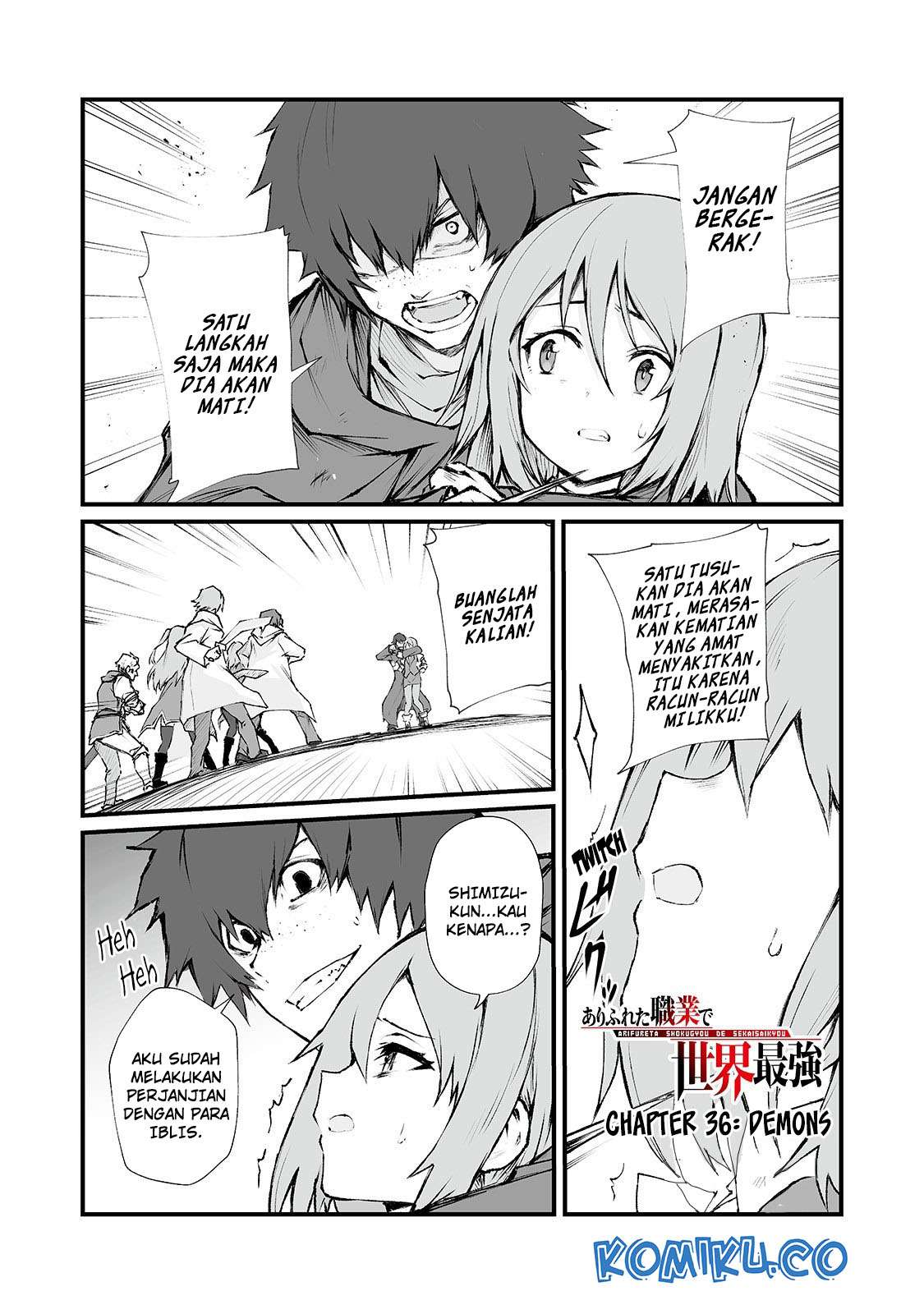 Manga Arifureta Shokugyou de Sekai Saikyou Chapter 36 gambar 2