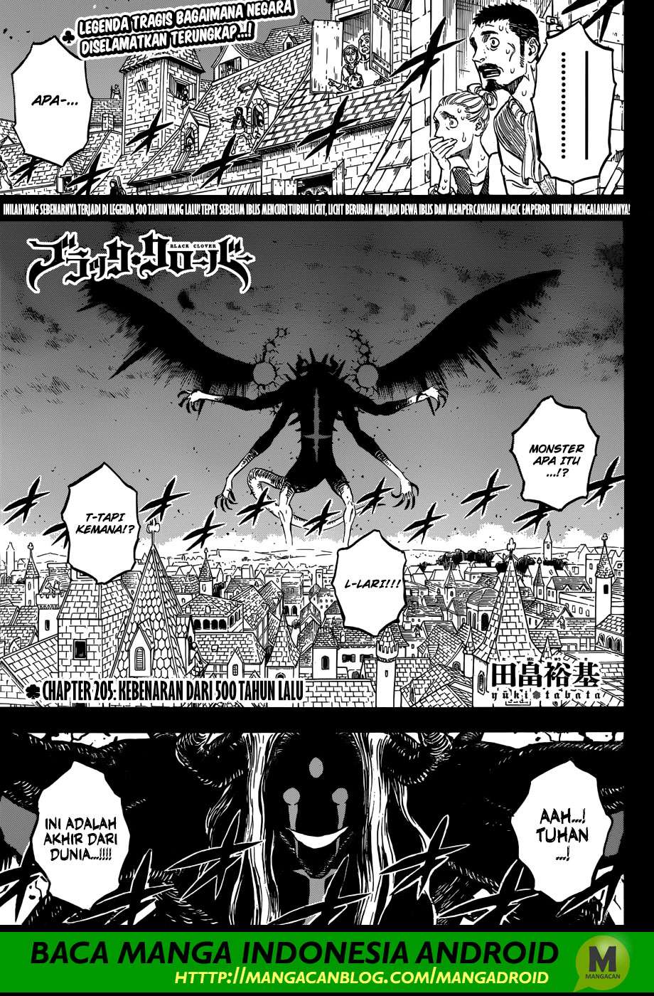 Komik Black Clover Chapter 205 gambar 1