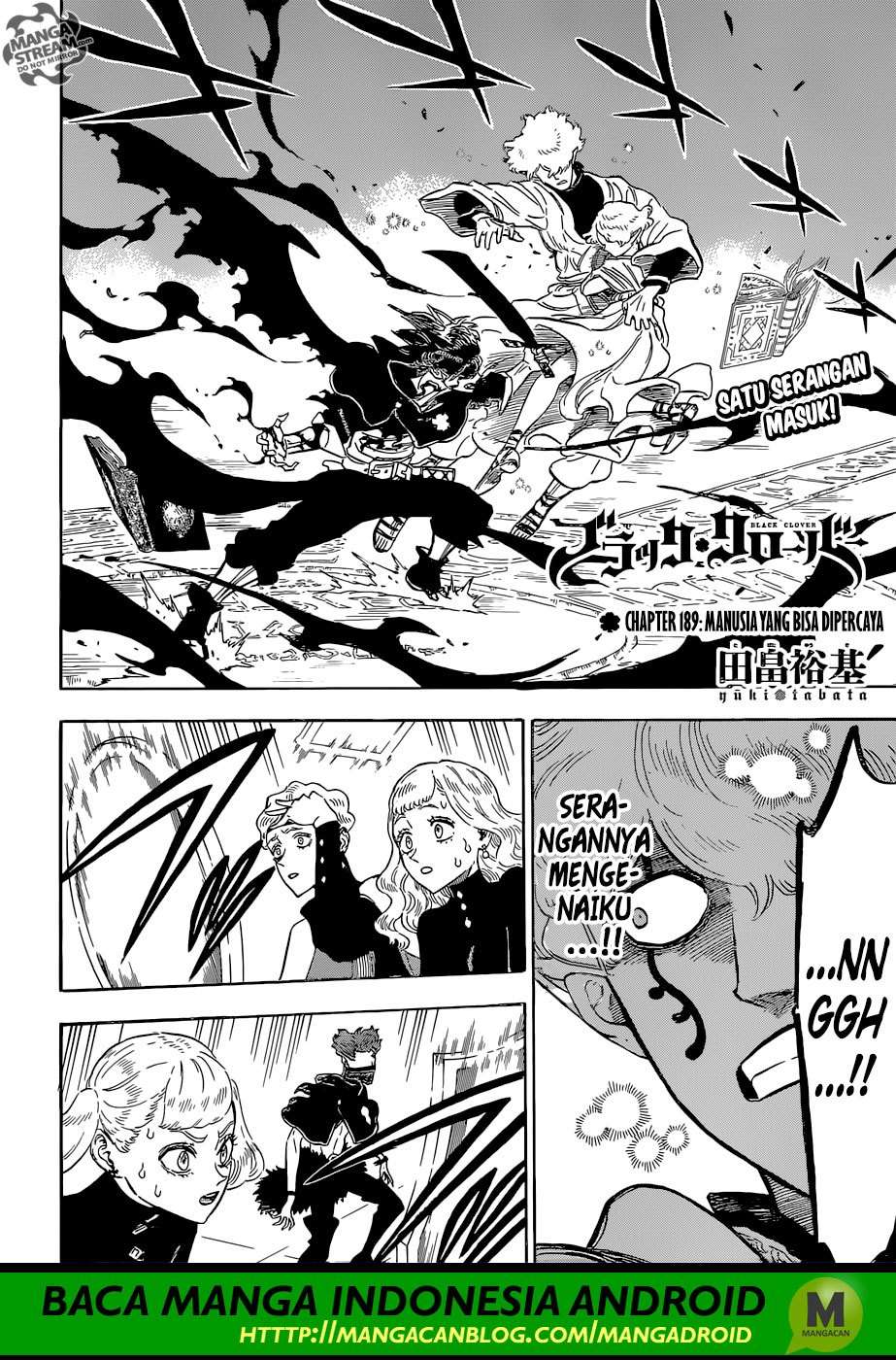Black Clover Chapter 189 - Halaman 3