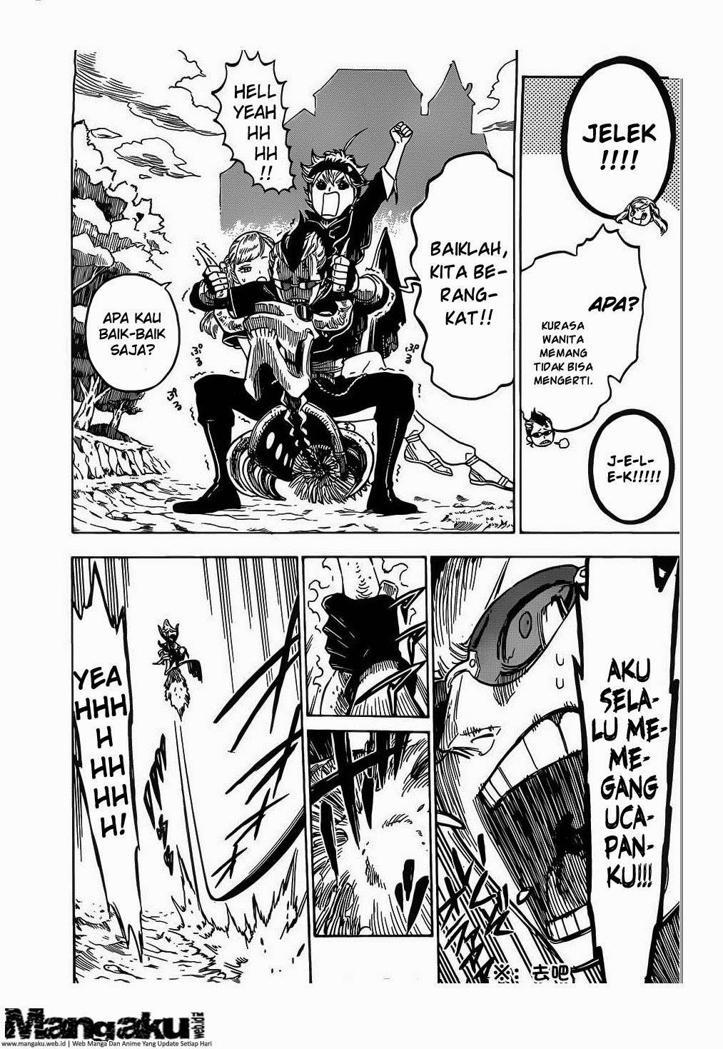 Black Clover Chapter 06 - Halaman 9