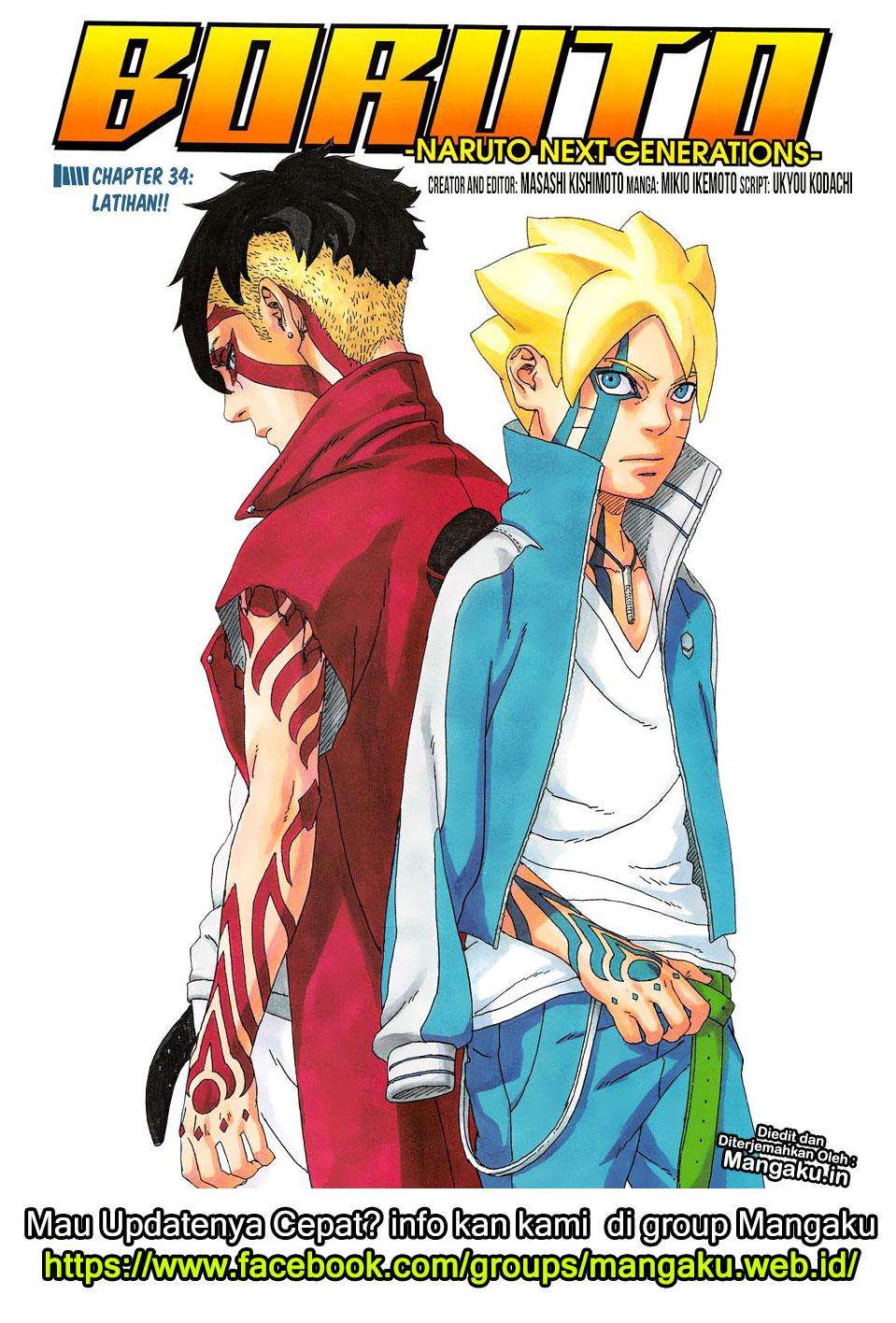 Manga Boruto Chapter 34 gambar 2
