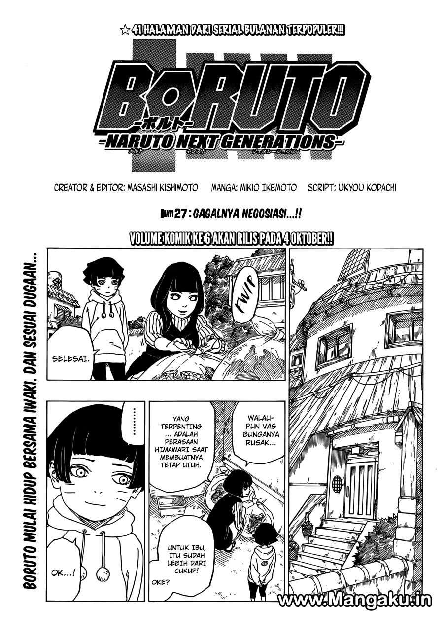 Manga Boruto Chapter 27 gambar 2