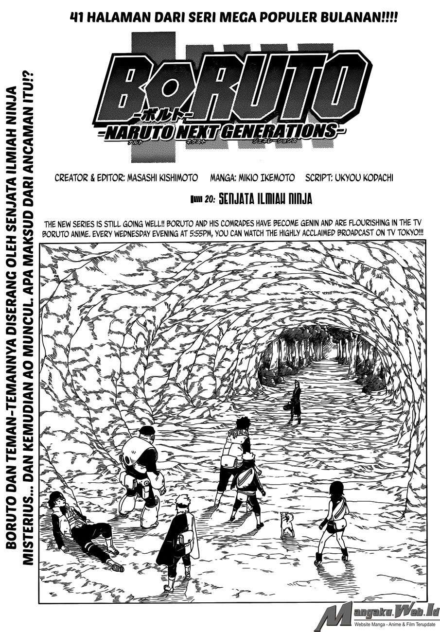 Manga Boruto Chapter 20 gambar 2