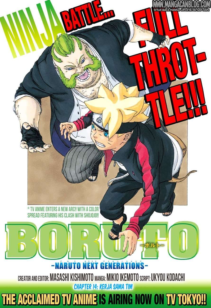 Komik Boruto Chapter 14 gambar 1
