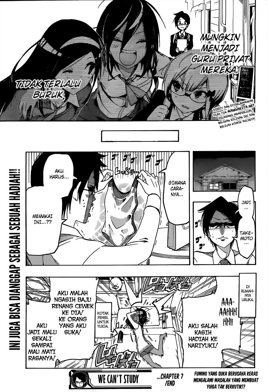 Bokutachi wa Benkyou ga Dekinai Chapter 07 - Halaman 20