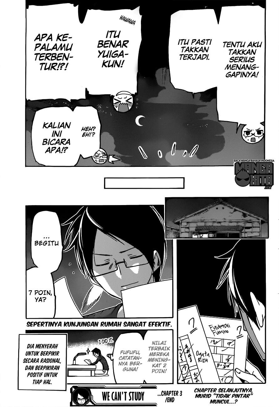 Bokutachi wa Benkyou ga Dekinai Chapter 03 - Halaman 24