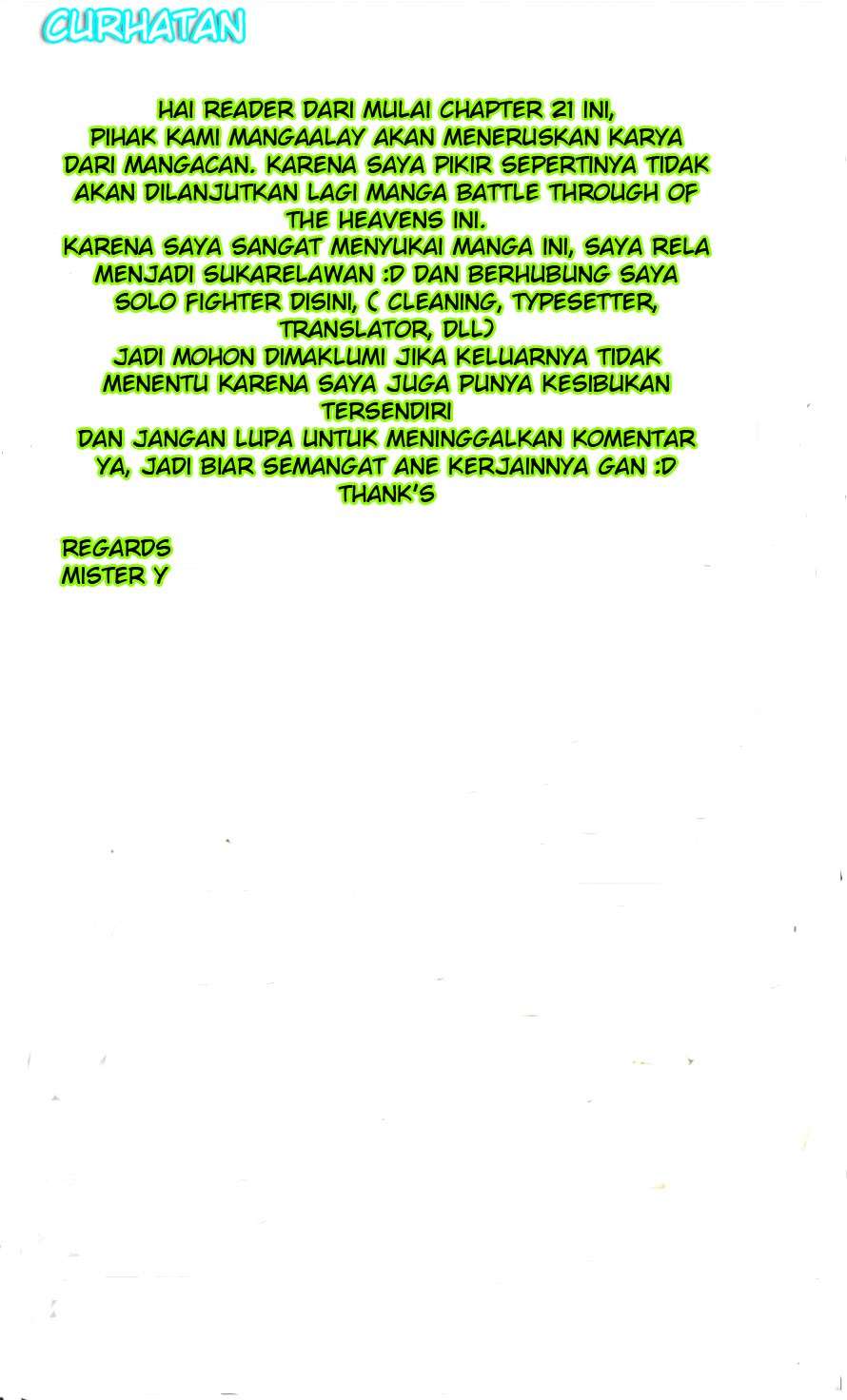 Komik Battle Through the Heavens Chapter 21 gambar 1