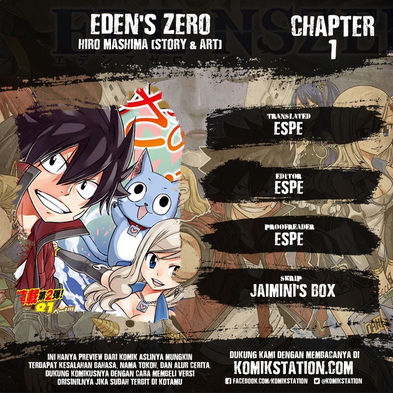 Komik Eden's Zero Chapter 01 gambar 1