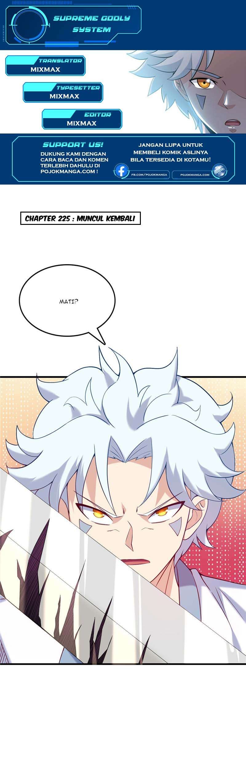 Komik Supreme Godly System Chapter 225 gambar 1