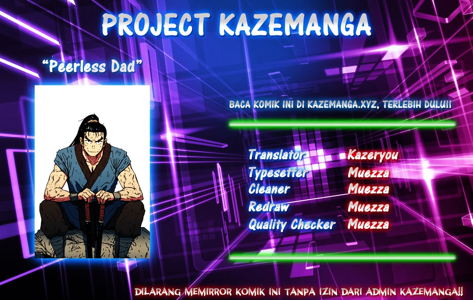 Komik Peerless Dad Chapter 01 gambar 1