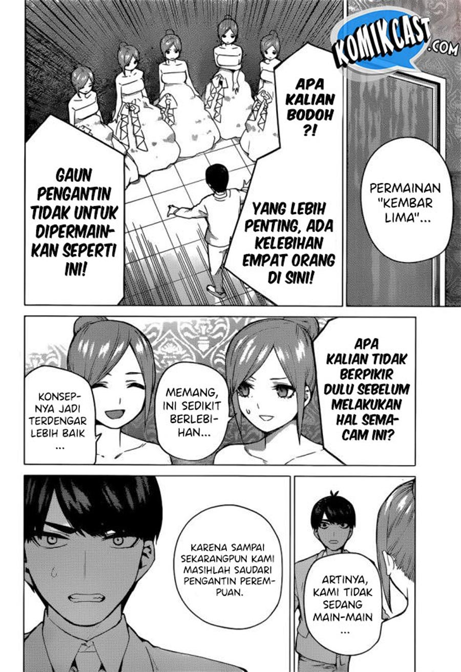 Manga Go-toubun no Hanayome Chapter 122 gambar 2