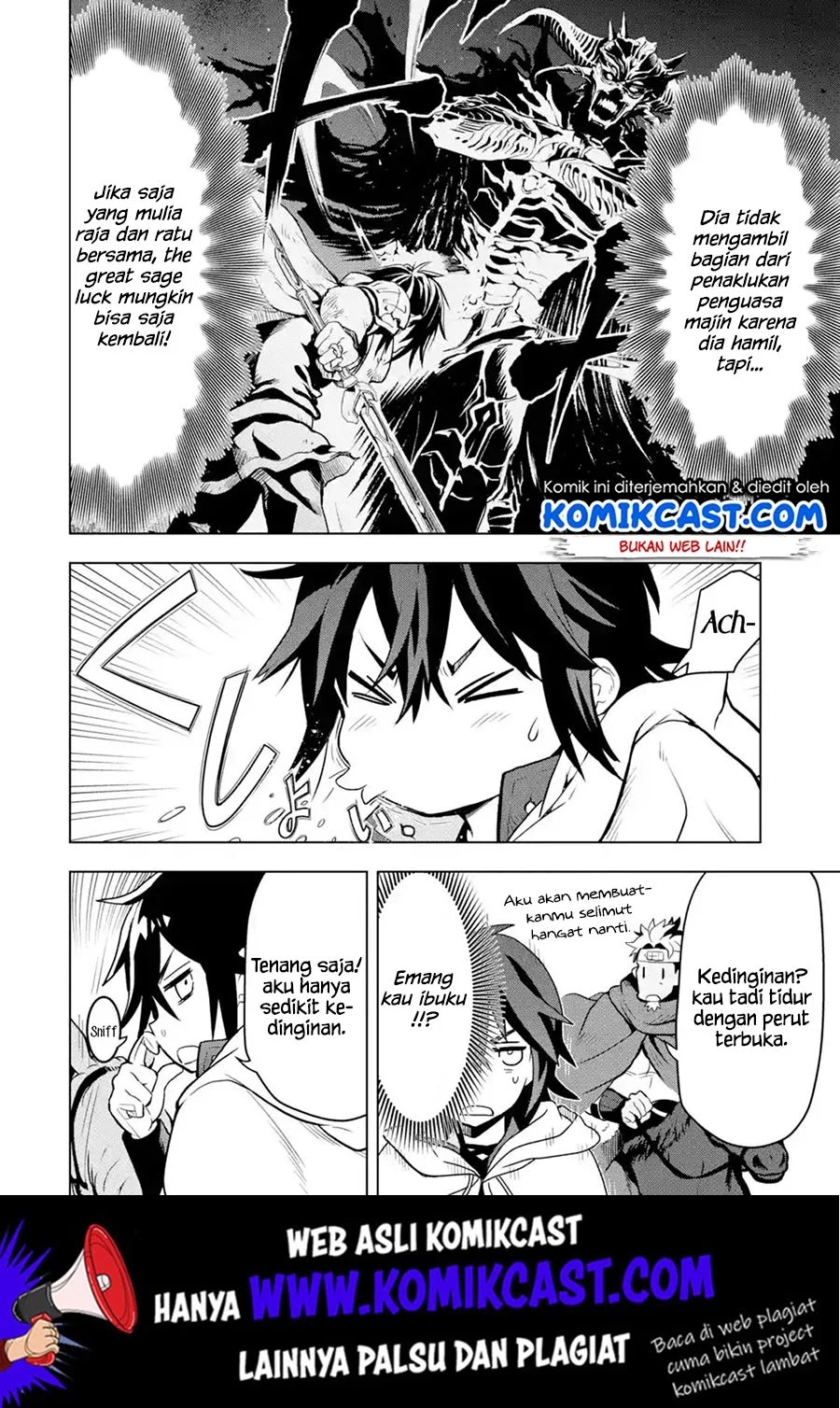 Koko wa Ore ni Makasete Saki ni Ike to Itte kara 10 Nen ga Tattara Densetsu ni Natteita Chapter 08.1 - Halaman 9