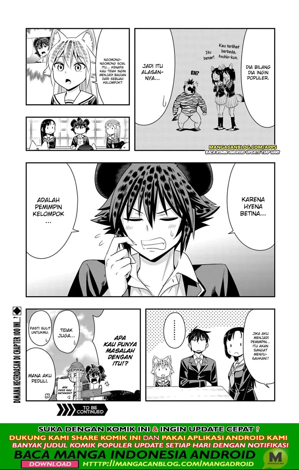 Murenase! Shiiton Gakuen Chapter 100 - Halaman 11