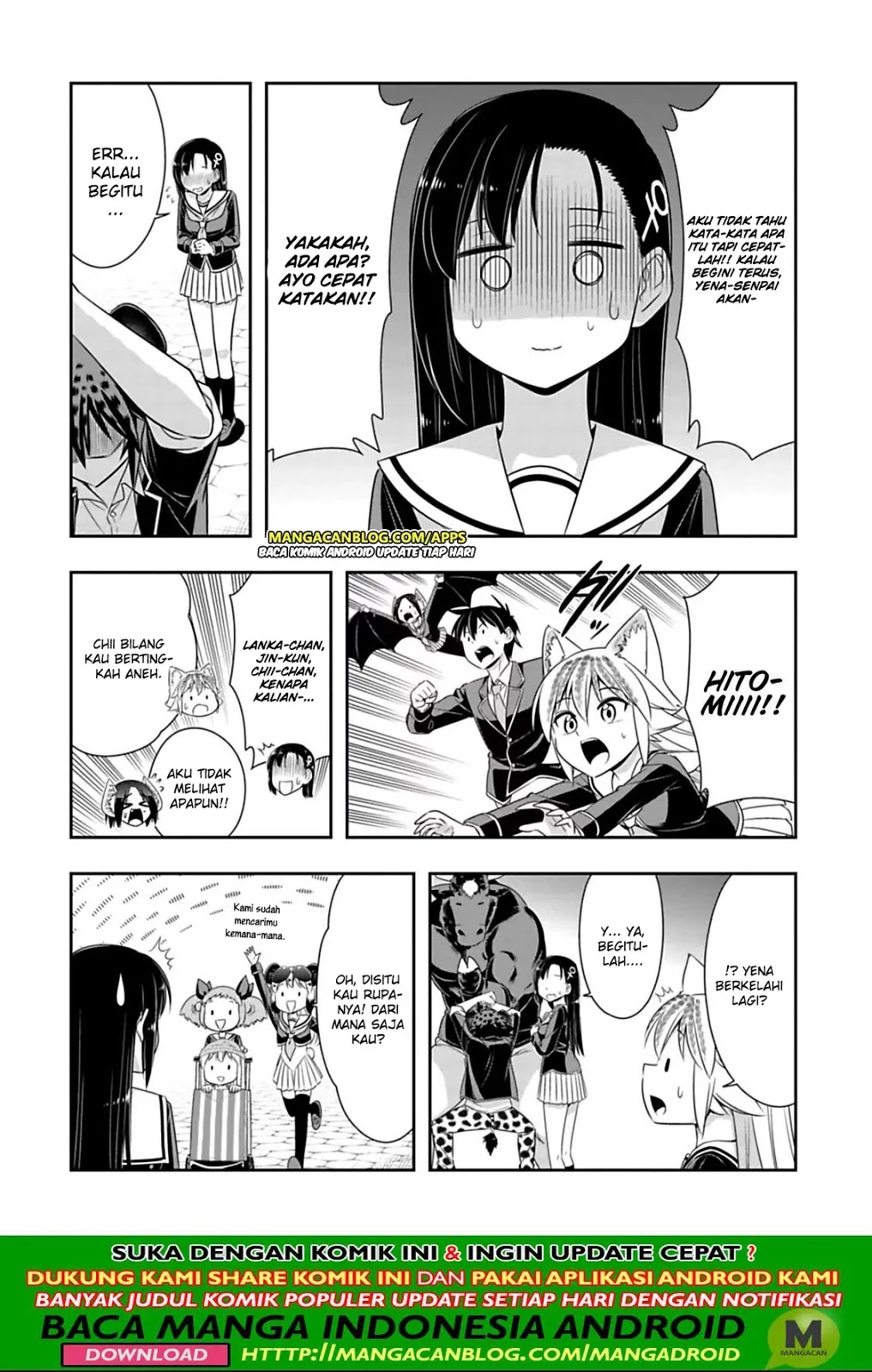 Murenase! Shiiton Gakuen Chapter 100 - Halaman 4